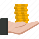 hand, coin, money, gold, finance, business, spend, income, payment