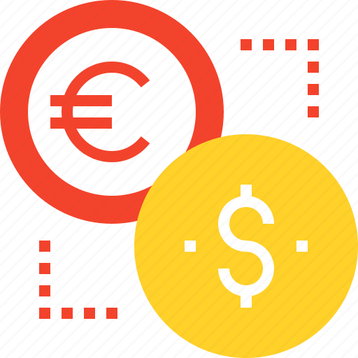Coin, currency, dollar, euro, exchange, finance, money icon - Download on Iconfinder