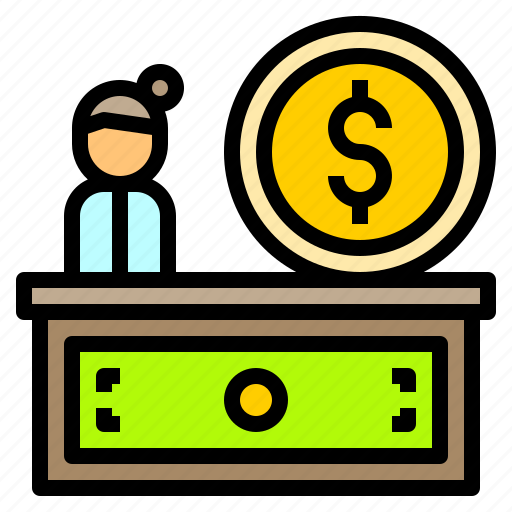 Bank, business, counter, finance, money, online, technology icon - Download on Iconfinder
