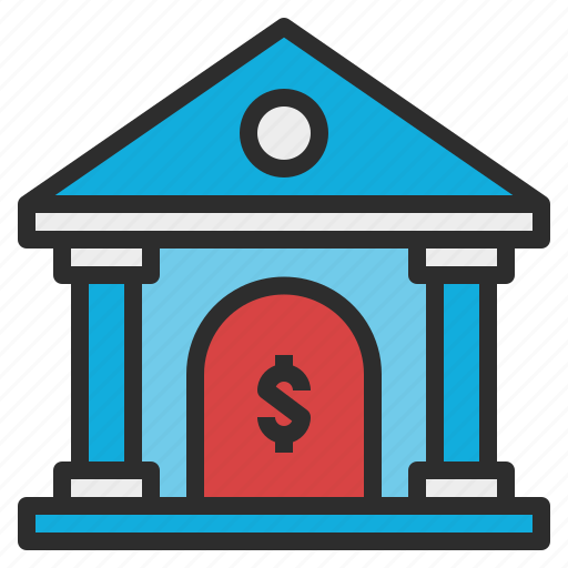 Bank, building, money, office, place icon - Download on Iconfinder