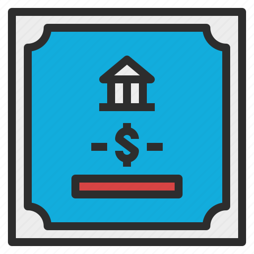 Bank, bond, document, money icon - Download on Iconfinder
