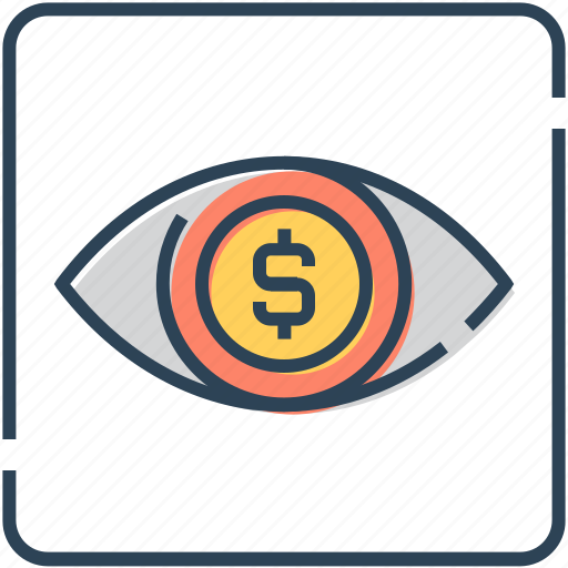 Banking, business, dollar, economy, eye, finance, money icon - Download on Iconfinder