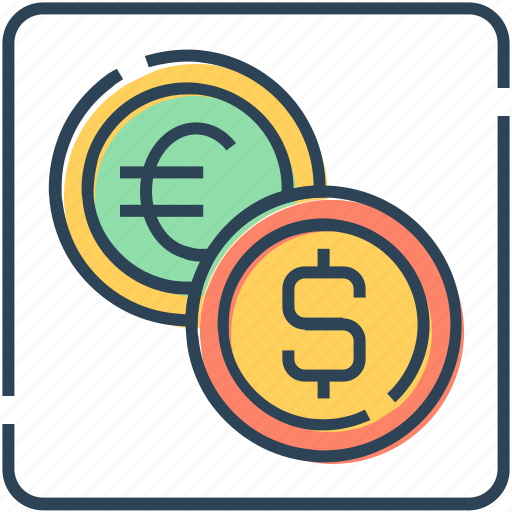 Coin, currency, dollar, euro, finance, money icon - Download on Iconfinder