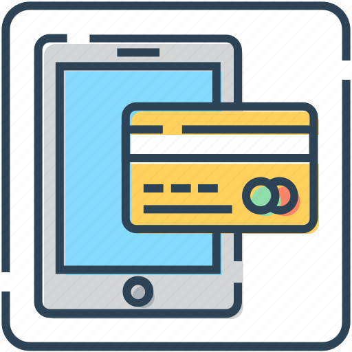 App, atm card, banking, mobile, online, transaction icon - Download on Iconfinder