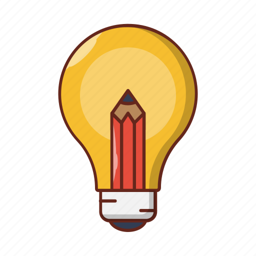 Illustration, edit, idea, creative, bulb icon - Download on Iconfinder