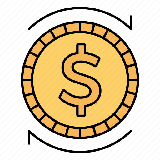 Coin, dollar, exchange, transfer icon - Download on Iconfinder