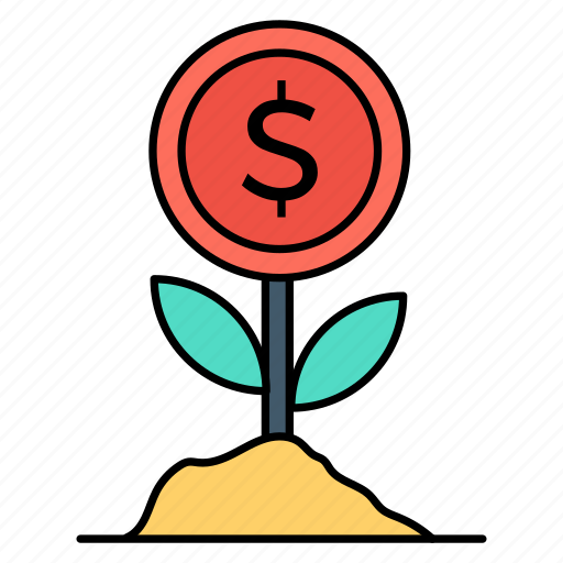 Dollar, growth, money, increase icon - Download on Iconfinder