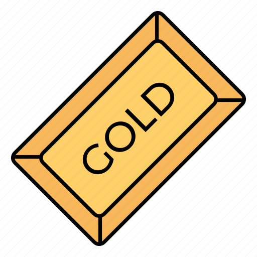 Savings, brick, gold, business icon - Download on Iconfinder