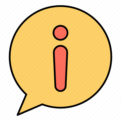 Message, bubble, info, chat icon - Download on Iconfinder