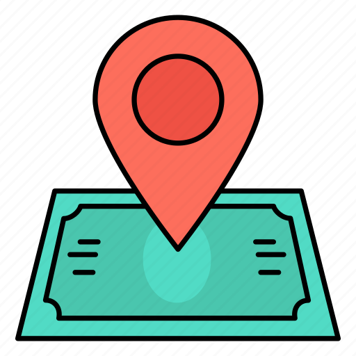Map, gps, location, pin icon - Download on Iconfinder