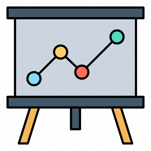 Board, graph, chart, presentation icon - Download on Iconfinder