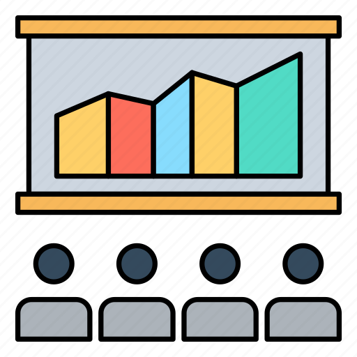 Graph, increase, growth, presentation icon - Download on Iconfinder