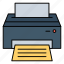 print, photocopier, printer, document 