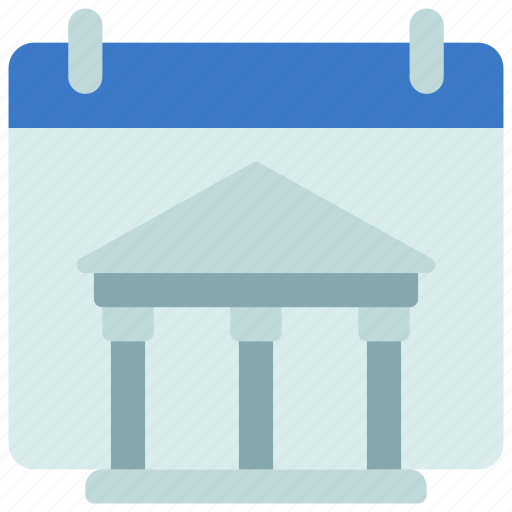 Bank, date, finance, calendar, schedule, payment icon - Download on Iconfinder