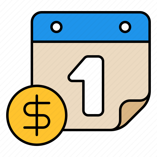 Installment, payment, calendar, money, coin, currency, finance icon - Download on Iconfinder