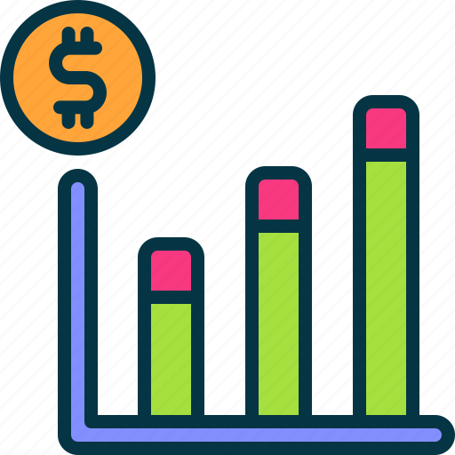 Bar, chart, money, statistic, finance icon - Download on Iconfinder