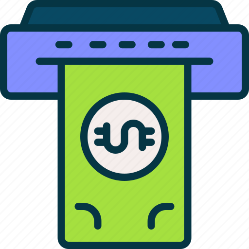 Cash, machine, currency, money, dollar icon - Download on Iconfinder