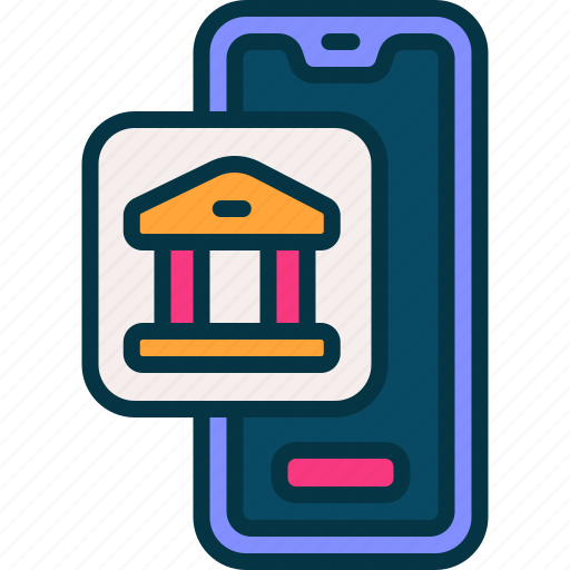 Mobile, banking, money, finance, currency icon - Download on Iconfinder