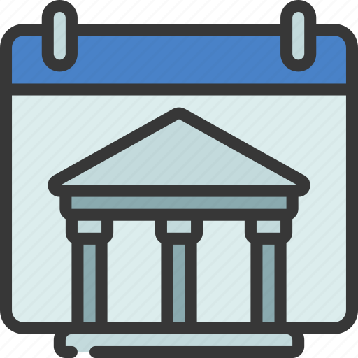 Bank, date, finance, calendar, schedule, payment icon - Download on Iconfinder