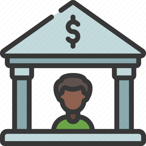 Bank, user, finance, avatar, man icon - Download on Iconfinder