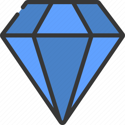 Diamond, value, finance, shiny, new, clean icon - Download on Iconfinder