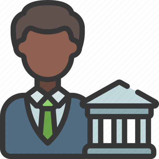 Male, banker, finance, bank, assistant icon - Download on Iconfinder