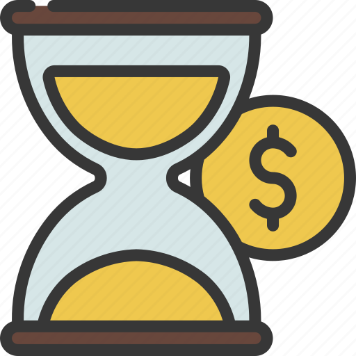 Money, is, time, finance, timer, cash icon - Download on Iconfinder