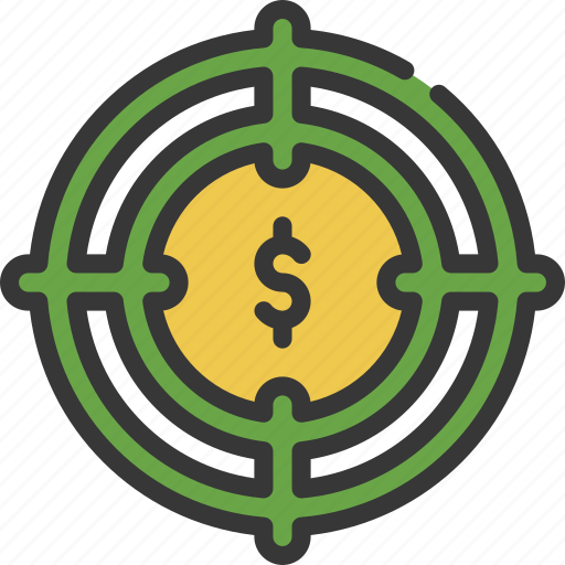 Target, money, finance, costs, targeting icon - Download on Iconfinder