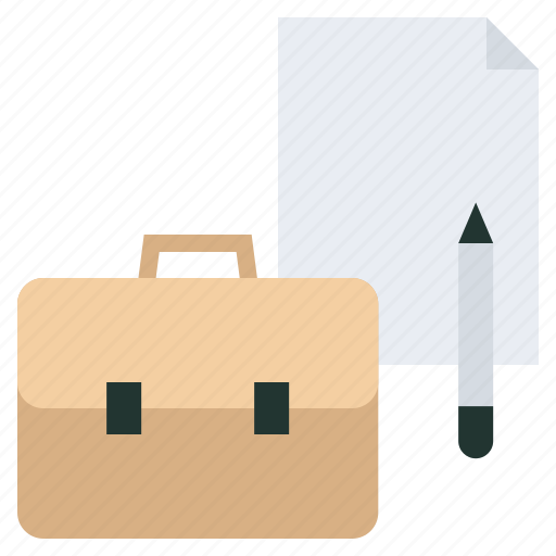 Business, contract, finance, portfolio, signing icon - Download on Iconfinder