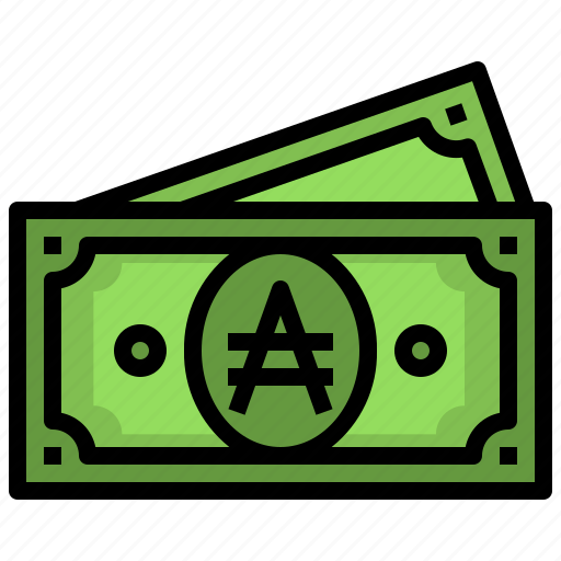 Austral, money, cash, currency, banknote icon - Download on Iconfinder