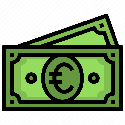 Euro, money, cash, currency, banknote icon - Download on Iconfinder