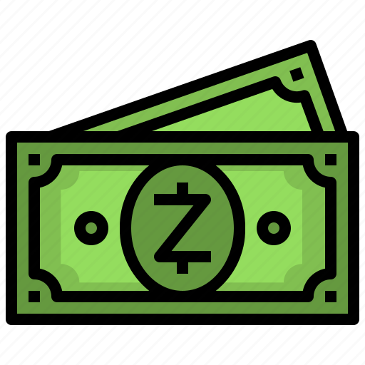 Zcash, money, cash, currency, banknote icon - Download on Iconfinder