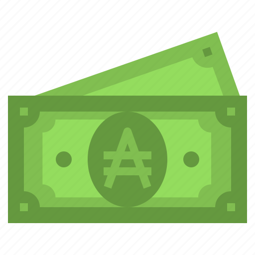 Austral, money, cash, currency, banknote icon - Download on Iconfinder