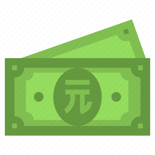 New, taiwan, dollar, money, cash, currency, banknote icon - Download on Iconfinder