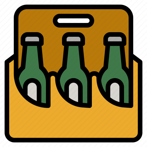 Beer, bottle, alcohol, bar, toast icon - Download on Iconfinder