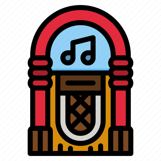 Jukebox, music, retro, player, musical icon - Download on Iconfinder