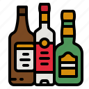 rum, alcohol, bottle, drinks, alcoholic