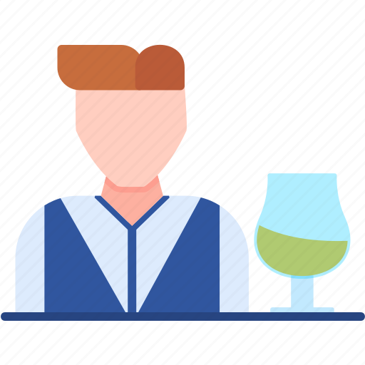 Bartender, barman, job, occupation, profession icon - Download on Iconfinder