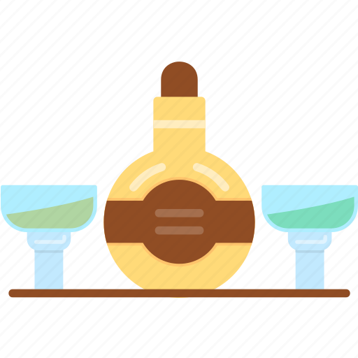 Cognac, alcohol, bocal, bottle, drink icon - Download on Iconfinder
