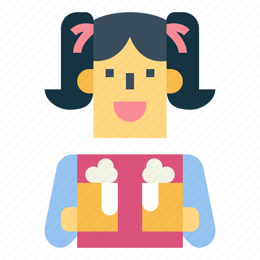 Beer, maid, woman, people, alcohol icon - Download on Iconfinder