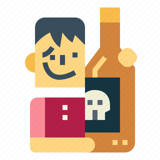 Man, drink, alcohol, intoxicated icon - Download on Iconfinder