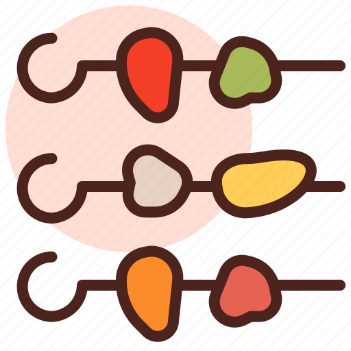 Food, grill, restaurant, skewers icon - Download on Iconfinder