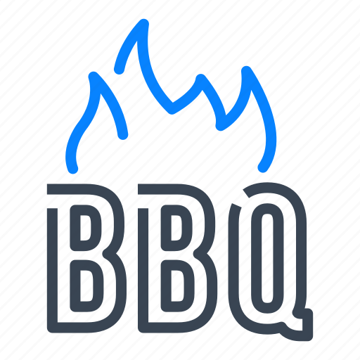 Bbq, barbecue, flame, sign icon - Download on Iconfinder