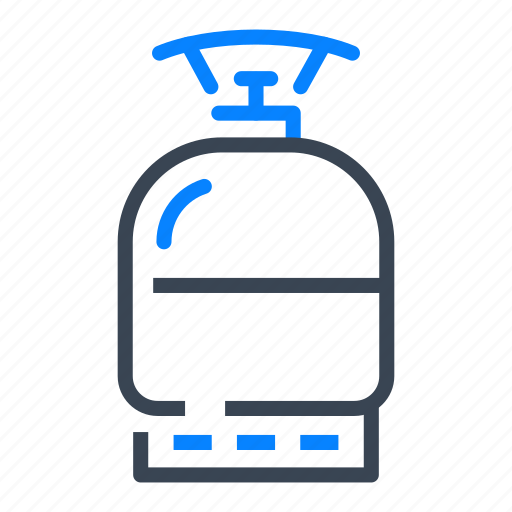 Gas, cylinder, tank, bottle icon - Download on Iconfinder
