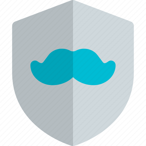 Moustache, shield, protection, hairs icon - Download on Iconfinder