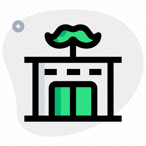 Barber, shop, moustache, hairs icon - Download on Iconfinder