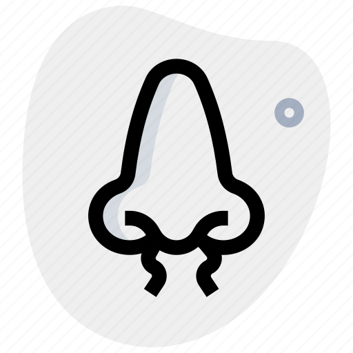 Nose, hair, breathe, nostrils icon - Download on Iconfinder