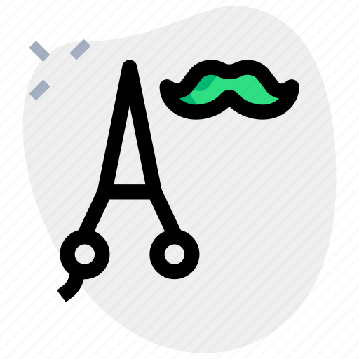 Moustache, scissor, blade, cutter icon - Download on Iconfinder