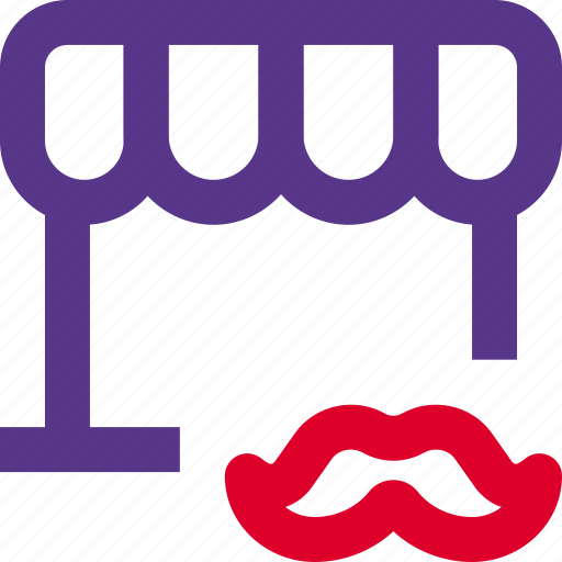 Moustache, store, hairs, barber icon - Download on Iconfinder