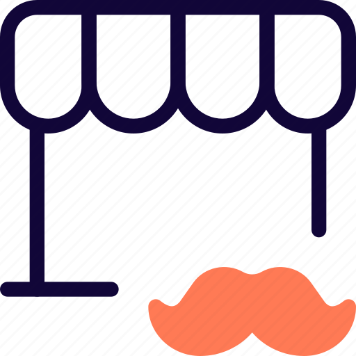 Moustache, store, hairs, hipster icon - Download on Iconfinder